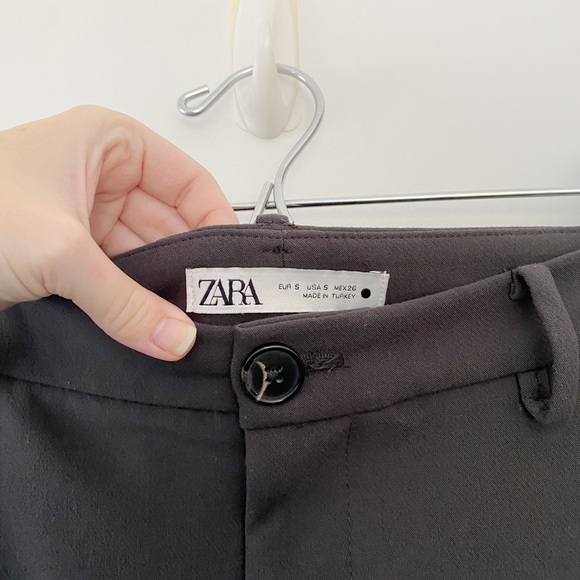 Zara The Melrose Full Length Split Hem Legging Pant - Picture 14 of 14